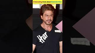 2 Interesting Facts about Shah Rukh Khan  Facts Me [upl. by Broderic]