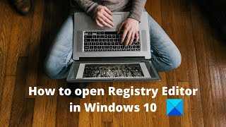 How to open Registry Editor in Windows 10 [upl. by Dafodil]