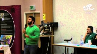 Hamza Tzortzis  Interfaith Dialogue  The University of Northampton ISOC  November 2012 [upl. by Adnale]