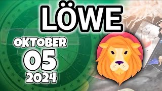 horoskop Löwe Samstag 5 Oktober 2024 [upl. by Jarita]