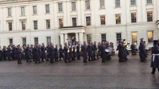 Remembrance Sunday Rehearsal London 2016 Pt 2 [upl. by Ahsirtal]