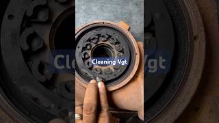 Cleaning Turbo charger Vgt vgtturbo automobile turbozone mechanic turbocharger ￼ [upl. by Norehc]