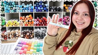 Copic Marker Refresh amp Organization 🔴LIVE [upl. by Lory]