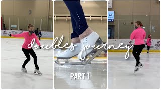 Double Jumps Journey Part 1  figure skating [upl. by Vachill]