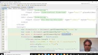 Validação de Formulários com HTML5 e JavaScript [upl. by Ahsenra]