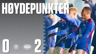 HØYDEPUNKTER HamKam 02 Vålerenga [upl. by Ahseekan]