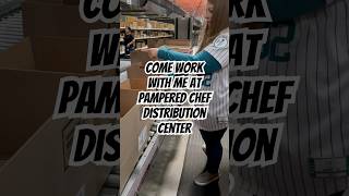 Pampered Chef Distribution Center work letsgetcooking shorts dayinthelife pamperedchef [upl. by Rutter]