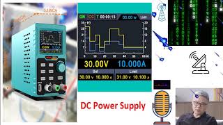 DC Power Supply 110V Input High Precision 4Digit Multiple protection with PC Software [upl. by Llenreb]