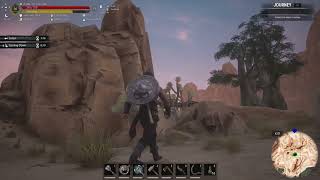 Conan Exiles Age of Heroes Episode 03 Time to look around and adopt a pet [upl. by Oremo]