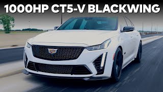 SUPERCAR SLAYER 1000 HP Cadillac CT5V Blackwing  H1000 by Hennessey [upl. by Parshall180]