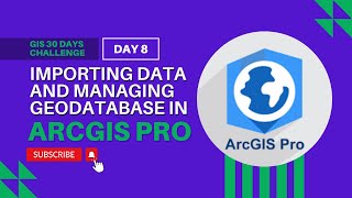 How to Import Data and Manage Geodatabase in ArcGIS Pro [upl. by Munniks19]