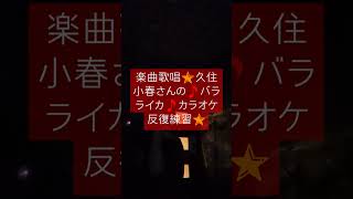 🌟リピート視聴可能楽曲練習🌟久住小春さんの🎵バラライカ🎵カラオケ反復練習 [upl. by Lothair]