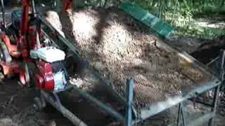 Dirt Topsoil Compost Screener Sifter [upl. by Arihk641]