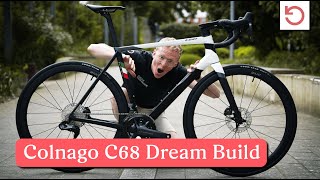 THE ULTIMATE ROAD BIKE BUILD  Colnago C68 2024  Full Bike Build [upl. by Danzig675]