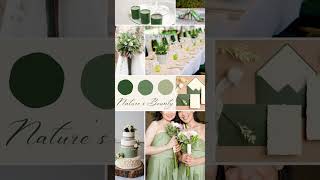 Summer Wedding Color Palette 2023 [upl. by Ahtamat]