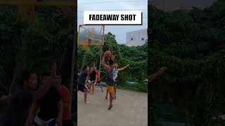 spin sabayan ng fadeway shot highlights shorts [upl. by Aicilet]