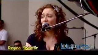 Regina Spektor  The Flowers Lollapalooza 2007 [upl. by Chicoine]