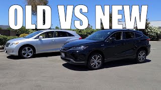 Toyota Venza First Generation VS Second Generation [upl. by Parthinia]