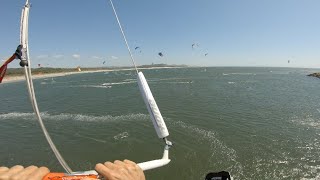 Kitesurf Viana do Castelo  Praia do Cabedelo e Praia do Coral [upl. by Llenrep]