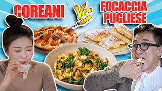 COREANI provano la CUCINA PUGLIESE per la PRIMA VOLTA [upl. by Luisa]