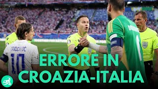 LERRORE Arbitrale in CroaziaItalia 11 che NESSUNO ha visto MOVIOLA Euro 2024 [upl. by Nnybor]