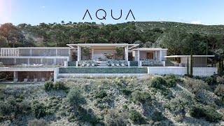 Villa AQUA by ARK Architects  The FIFTEEN Sotogrande [upl. by Eidna913]