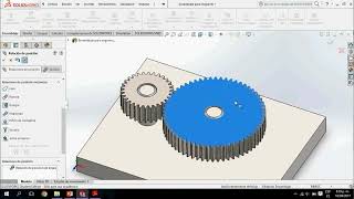 Tren de Engranaje con SolidWorks [upl. by Adele786]