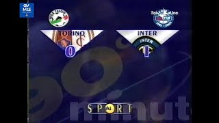 200102 4  23092001 TorinoINTER 01 KallonR Servizio 90°Minuto Rai1 [upl. by Lebasi]