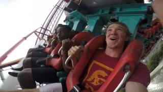 Knotts Berry Farm Rides with GoPro [upl. by Cassella]