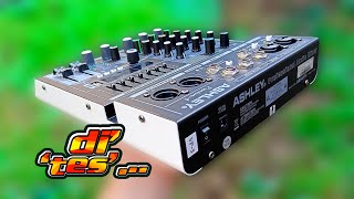 REVIEW MIXER ASHLEY PREMIUM 4 DAN TES PAKAI POWER 500 WATT [upl. by Huskamp132]