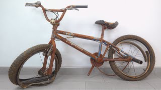 Restoration BMX Bicycle  Complete Process [upl. by Acinorej]