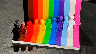 Happy Pride Month Lego Stop Motion amp RimbaTubes [upl. by Nappy89]