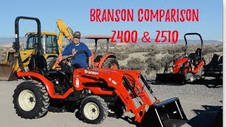 2400H and 2510 Branson Tractors [upl. by Monia]