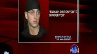 Bill OReilly says Eminem is quotVilequot over threats to Mariah Carey [upl. by Darline415]