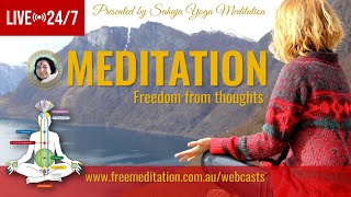 🔴 247 Meditation Channel  Guided meditations talks and music Discover true meditation [upl. by Arturo]