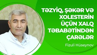 Təzyiq şəkər və xolesterinin xalq təbabətində əvəzolunmaz müalicələri  Fizuli Hüseynov [upl. by Adnak]