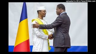 À N’Djamena Faure Gnassingbé félicite Mahamat Idriss Déby [upl. by Eimmaj]