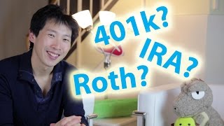 401k vs Roth 401k vs IRA vs Roth IRA [upl. by Sollie7]