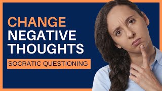 Socratic Questioning Examples in Cognitive Behavioural Therapy CBT [upl. by Euphemia]