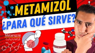 METAMIZOL SÓDICO  para qué sirve [upl. by Pesvoh514]