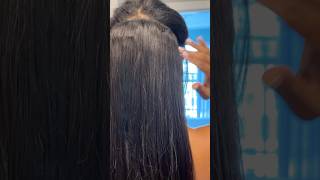 Effortless 5 Min Clip INs Install hairextensions hairtutorial hair [upl. by O'Neil]