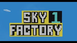 Skyfactory 4 Playthrough Ep 1 New Kid On The Skyblock [upl. by Aramoj]