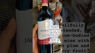 What is Jacobs Creek Shiraz Cabernet jacobscreek redwine italian wine [upl. by Jens]