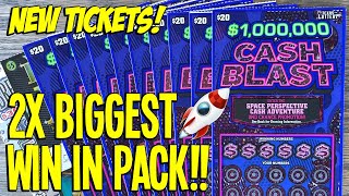 270 NEW TICKETS ⫸ BIGGEST WIN in THE PACK TWICE 💰 Fixin To Scratch [upl. by Aineles]