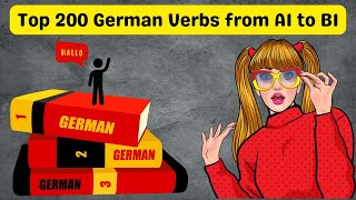 Learn 200 German Verbs from A1 to B1 with Examples and UsageYour Complete Guide to Mastering German [upl. by Callas641]