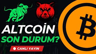 Canlı 🔴 Bitcoin Analiz  Hangi Altcoin Yükselebilir  BTC amp Altcoin Analiz  Kripto Sohbetleri [upl. by Formica]