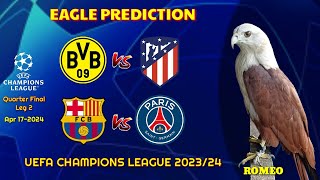 Dortmund vs ATL Madrid  Barcelona vs PSG  UEFA Champions League 202324 [upl. by Hasty]