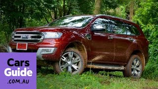 2015 Ford Everest SUV review  first drive [upl. by Hameerak]