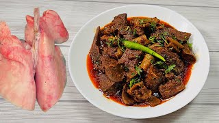 Bakre ka Fefada Recipe in Hindi 🐐🐐  बकरे का फेफड़ा बनाने का तरीका  मटन फेप्सा रेसिपी  Phepsa 😋👌 [upl. by Mac]