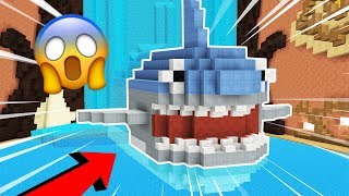 ¡EL TIBURÓN LEGENDARIO QUE JAMÁS QUERRÁS VER EN MINECRAFT 😱 MINECRAFT BUILD BATTLE 17 [upl. by Wil]